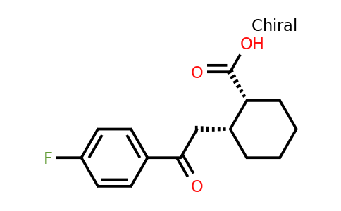 736136-43-9 | cis-2-[2-(4-Fluorophenyl)-2-oxoethyl]cyclohexane-1-carboxylic acid