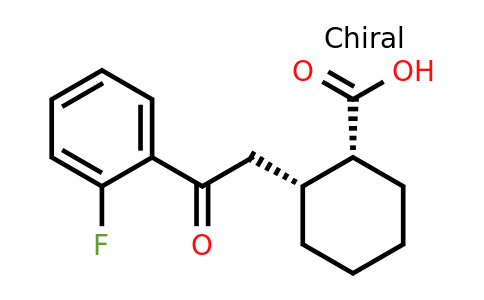 736136-46-2 | cis-2-[2-(2-Fluorophenyl)-2-oxoethyl]cyclohexane-1-carboxylic acid