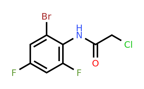 737780-11-9 | N-(2-Bromo-4,6-difluorophenyl)-2-chloroacetamide