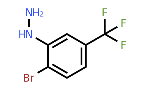 739361-61-6 | (2-Bromo-5-(trifluoromethyl)phenyl)hydrazine