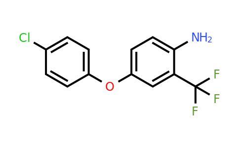 74159-77-6 | 4-(4-Chlorophenoxy)-2-(trifluoromethyl)aniline