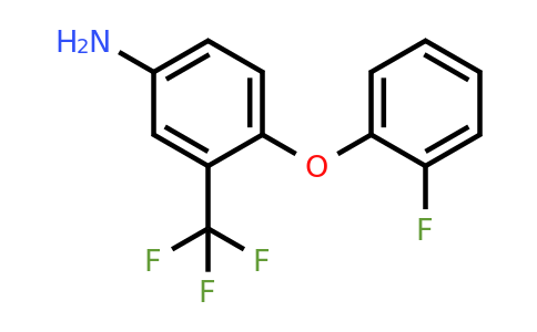 74338-19-5 | 4-(2-Fluorophenoxy)-3-(trifluoromethyl)aniline