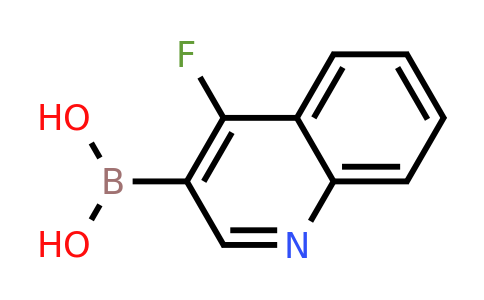 745784-11-6 | (4-Fluoroquinolin-3-yl)boronicacid
