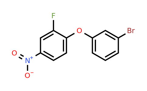 74660-86-9 | 1-(3-Bromophenoxy)-2-fluoro-4-nitrobenzene