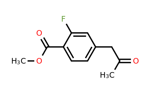74733-45-2 | Methyl 2-fluoro-4-(2-oxopropyl)benzoate