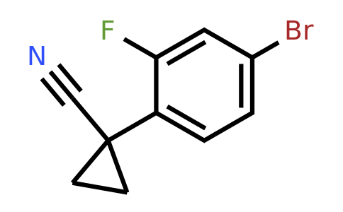 749928-88-9 | 1-(4-Bromo-2-fluorophenyl)cyclopropane-1-carbonitrile