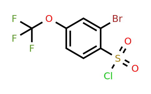 752132-49-3 | 2-Bromo-4-(trifluoromethoxy)benzene-1-sulfonyl chloride