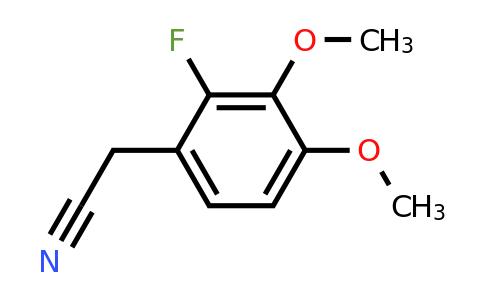 7537-08-8 | 2-(2-Fluoro-3,4-dimethoxyphenyl)acetonitrile