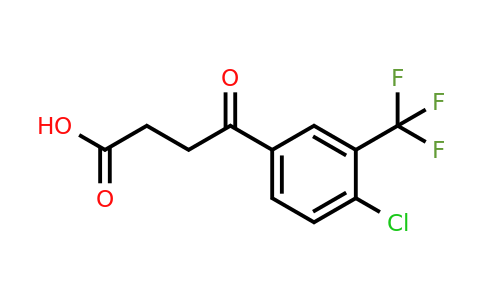 75381-63-4 | 4-(4-Chloro-3-(trifluoromethyl)phenyl)-4-oxobutanoic acid