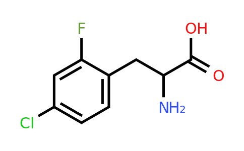 754944-16-6 | 2-Amino-3-(4-chloro-2-fluorophenyl)propanoic acid