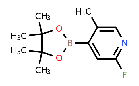 755027-42-0 | 2-Fluoro-5-methyl-4-(4,4,5,5-tetramethyl-1,3,2-dioxaborolan-2-yl)pyridine