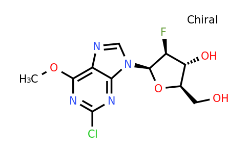 758705-70-3 | (2R,3R,4S,5R)-5-(2-Chloro-6-methoxy-9H-purin-9-yl)-4-fluoro-2-(hydroxymethyl)tetrahydrofuran-3-ol