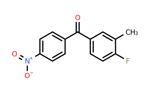 760192-96-9 | 4-Fluoro-3-methyl-4'-nitrobenzophenone