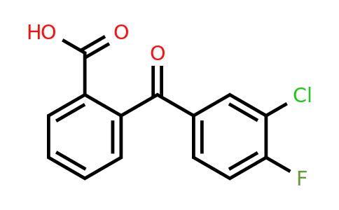 7607-43-4 | 2-(3-Chloro-4-fluorobenzoyl)benzoic acid