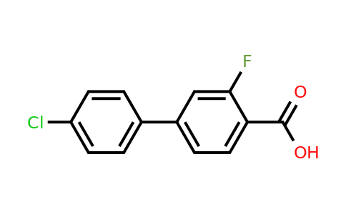 764722-93-2 | 4'-Chloro-3-fluoro-[1,1'-biphenyl]-4-carboxylic acid