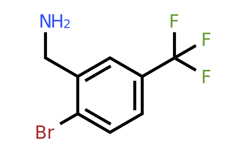 771582-26-4 | (2-Bromo-5-(trifluoromethyl)phenyl)methanamine