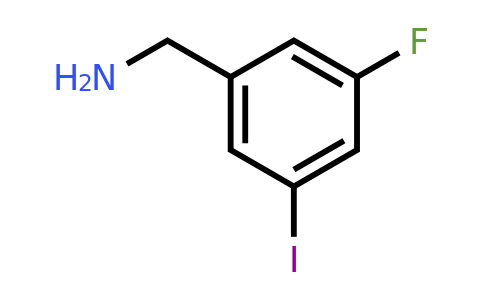 771582-59-3 | 3-Fluoro-5-iodobenzylamine