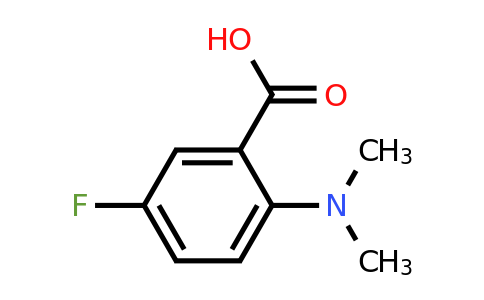 77265-75-9 | 2-(Dimethylamino)-5-fluorobenzoic acid