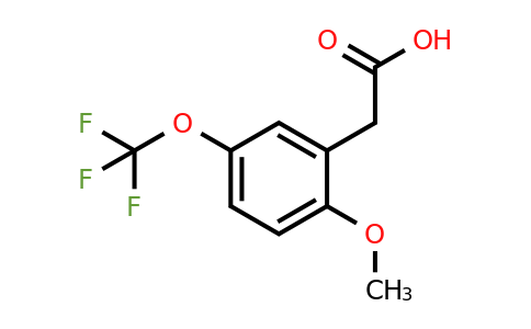773109-13-0 | 2-Methoxy-5-(trifluoromethoxy)phenylacetic acid