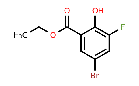773128-65-7 | Ethyl 5-bromo-3-fluoro-2-hydroxybenzoate