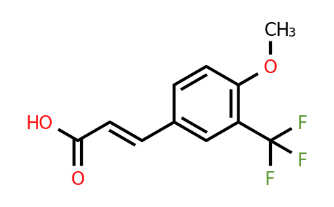 773131-67-2 | 4-Methoxy-3-(trifluoromethyl)cinnamic acid