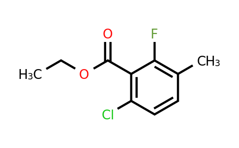 773135-51-6 | Ethyl 6-chloro-2-fluoro-3-methylbenzoate