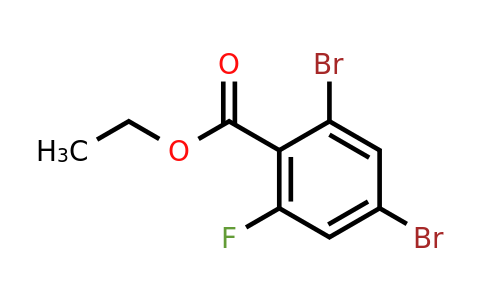 773139-30-3 | Ethyl 2,4-dibromo-6-fluorobenzoate