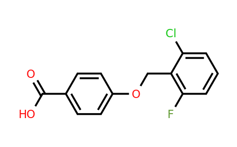 773869-10-6 | 4-((2-Chloro-6-fluorobenzyl)oxy)benzoic acid