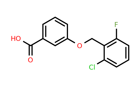 773870-40-9 | 3-((2-Chloro-6-fluorobenzyl)oxy)benzoic acid