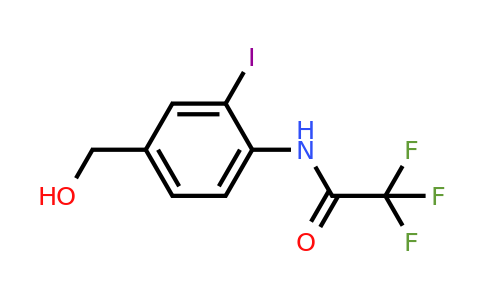 774238-72-1 | 2,2,2-Trifluoro-N-(4-(hydroxymethyl)-2-iodophenyl)acetamide