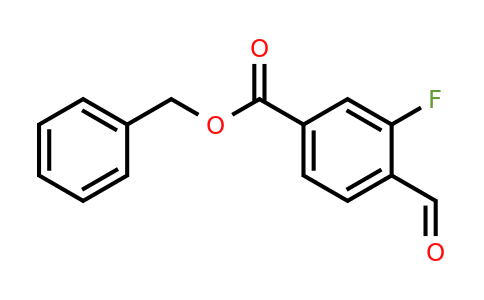 777074-52-9 | Benzyl 3-fluoro-4-formylbenzoate