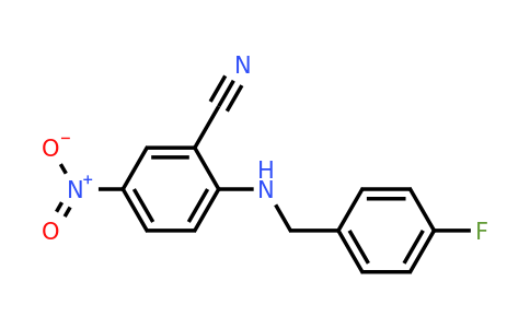 781620-65-3 | 2-((4-Fluorobenzyl)amino)-5-nitrobenzonitrile