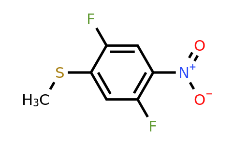 78227-89-1 | 2,5-Difluoro-4-nitrothioanisole