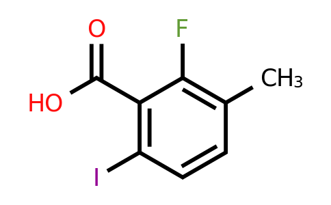 796967-33-4 | 2-Fluoro-6-iodo-3-methylbenzoic acid