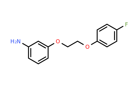 79808-17-6 | 3-(2-(4-Fluorophenoxy)ethoxy)aniline