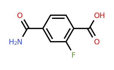 4-carbamoyl-2-fluoro-benzoic acid