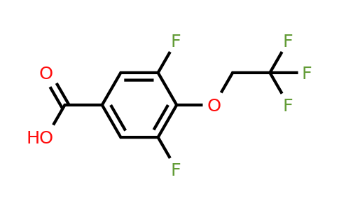 801303-45-7 | 3,5-Difluoro-4-(2,2,2-trifluoroethoxy)benzoic acid