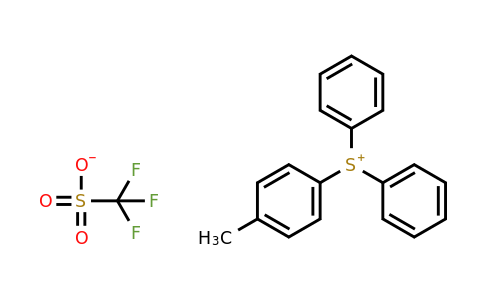 81416-37-7 | Diphenyl(4-methylphenyl)sulphonium triflate