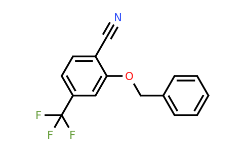 81465-87-4 | 2-(Benzyloxy)-4-(trifluoromethyl)benzonitrile