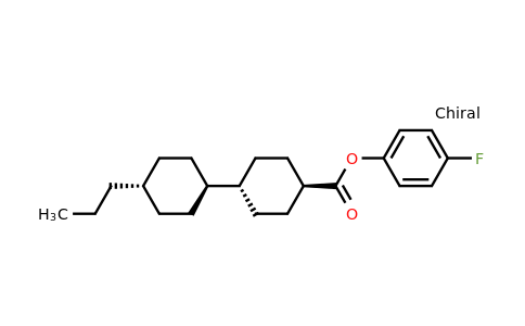 81701-13-5 | (trans,trans)-4-Fluorophenyl 4'-propyl-[1,1'-bi(cyclohexane)]-4-carboxylate