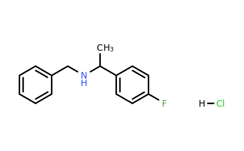 820245-52-1 | N-Benzyl-1-(4-fluorophenyl)ethanamine hydrochloride
