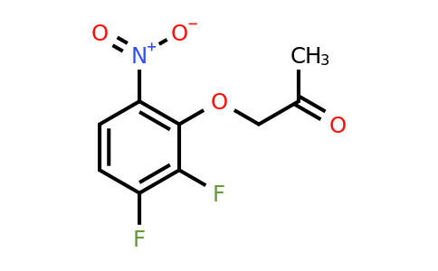 82419-32-7 | 1-(2,3-Difluoro-6-nitrophenoxy)propan-2-one