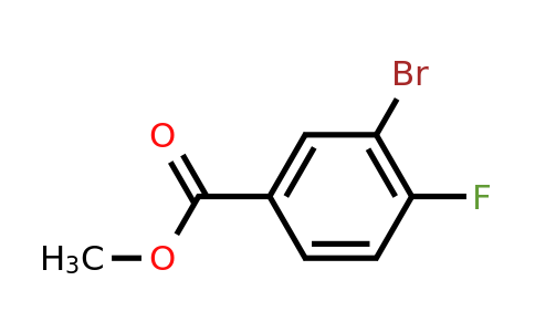 82702-31-6 | Methyl 3-bromo-4-fluoro-benzoate