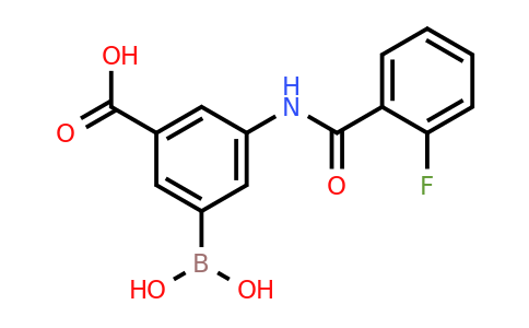 827299-98-9 | 3-Borono-5-(2-fluorobenzamido)benzoic acid