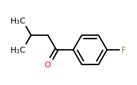 829-43-6 | 1-(4-Fluorophenyl)-3-methylbutan-1-one