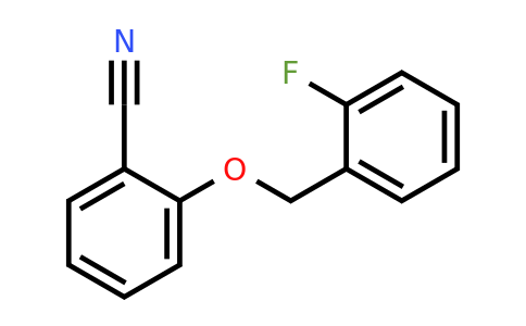 831211-52-0 | 2-((2-Fluorobenzyl)oxy)benzonitrile