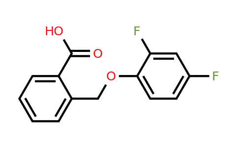 832738-20-2 | 2-((2,4-Difluorophenoxy)methyl)benzoic acid