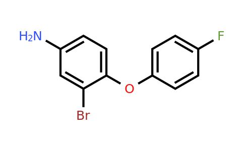 83660-64-4 | 3-Bromo-4-(4-fluorophenoxy)aniline