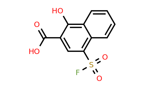 839-78-1 | 4-(Fluorosulfonyl)-1-hydroxy-2-naphthoic acid