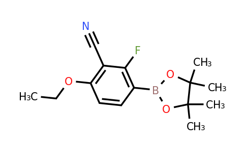 840481-76-7 | 6-Ethoxy-2-fluoro-3-(4,4,5,5-tetramethyl-1,3,2-dioxaborolan-2-yl)benzonitrile